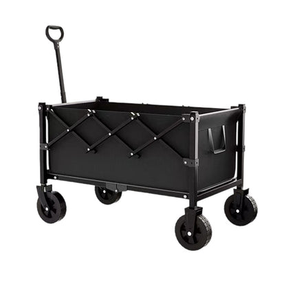 💯 50% DE RÉDUCTION ! 🛒 Chariot Pliable Extérieur – Oxford 600D & Acier Carboné – 80kg/130L & Roues 360° for Pique-Nique & Jardinage