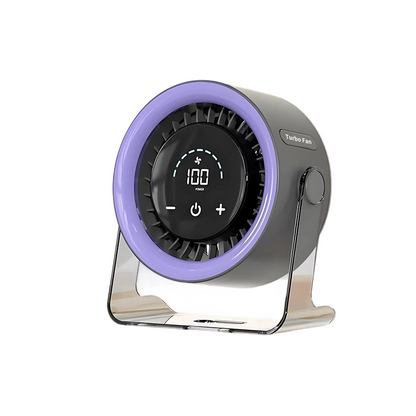 💐50% DE RÉDUCTION ! ❄️Ventilo de table ultra-compact – 100 vitesses, tient dans la main 📏 【Offre Limitée】