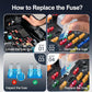 🏆Plus vous en achetez, plus vous économisez🚗Kit d'assortiment de fusibles pour voiture🔌