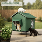 🐈 50% DE RÉDUCTION ! 🌧️ Maison pour Chat Extérieure Surélevée Toutes Saisons – Oxford + Aluminium Thermique – Imperméable & Isolée – Pliable pour Confort Douillet ✨