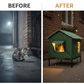 🐈 50% DE RÉDUCTION ! 🌧️ Maison pour Chat Extérieure Surélevée Toutes Saisons – Oxford + Aluminium Thermique – Imperméable & Isolée – Pliable pour Confort Douillet ✨