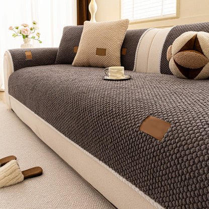 🛋️ 50 % DE RÉDUCTION MAINTENANT ! 💐 Housse de canapé épaisse, antidérapante et lavable – Matériau épais, maintien parfait & entretien facile pour votre salon 🧺