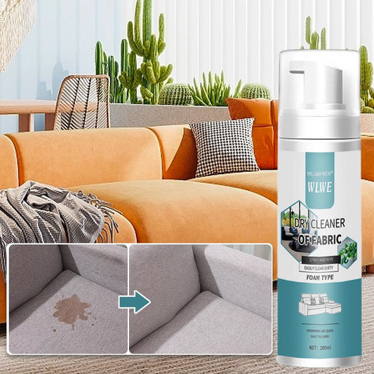 🧼 PROMO EXCLUSIVE 50% ! ✨ Nettoyant Textiles à Mousse Active – Élimine Taches, Désodorise, Sans Lavage 🏡