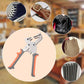 🔧 50% DE RÉDUCTION ! 📢 Pinces à Œillets pour Bâches – 220 mm, Diam. Perforation 16/10,5 mm, 0,6 kg⏰
