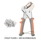 🔧 50% DE RÉDUCTION ! 📢 Pinces à Œillets pour Bâches – 220 mm, Diam. Perforation 16/10,5 mm, 0,6 kg⏰