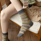 Chaussettes de style ethnique rétro