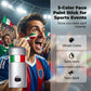 🇮🇹 Bâton de Peinture Drapeau Italien – 3 Couleurs en 1 pour Supporter Votre Équipe !