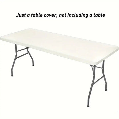 🧶 Housse de Table Élastique Spandex – Rectangulaire & Carrée, Universelle et Réutilisable !