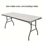 🧶 Housse de Table Élastique Spandex – Rectangulaire & Carrée, Universelle et Réutilisable !