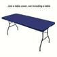 🧶 Housse de Table Élastique Spandex – Rectangulaire & Carrée, Universelle et Réutilisable !