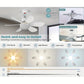 ⏳ DERNIER JOUR DE PROMOTION : 50 % DE RÉDUCTION 🔥 Ventilateur de plafond avec éclairage LED 40 W – 52 cm, ultra-silencieux avec télécommande 🎯 | E27 + adaptateur B22 GRATUIT 🔌 | Pour la chambre 😴, la cuisine 👩‍🍳 et le garage 🛠️