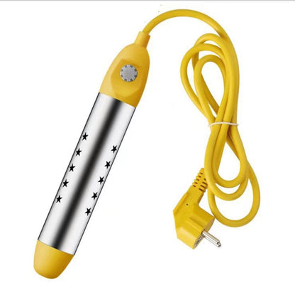 🛁Chauffe-eau à immersion anti-brûlure sûr pour les voyages et la maison – Compact et protégé contre la surchauffe – Idéal pour réchauffer les boissons ou les aliments pour bébé en voyage – Double tension et chauffe rapide