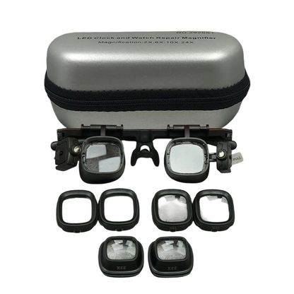 🔍 50% DE RÉDUCTION ⏰ Loupe LED de précision pour électronique & artisanat – Support réglable & zoom 10-20X – Mains libres, éclairage puissant – idéale pour soudure, réparation horlogère ou peinture miniature🛠️