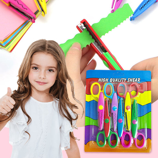 ✂️ Offre spéciale du dernier jour : 9,99 € ! 🔥 2 achetés, 1 offert 🎁  Lot de ciseaux de sécurité pour enfants – Amusants, créatifs et sûrs pour les petites mains 🎨✨