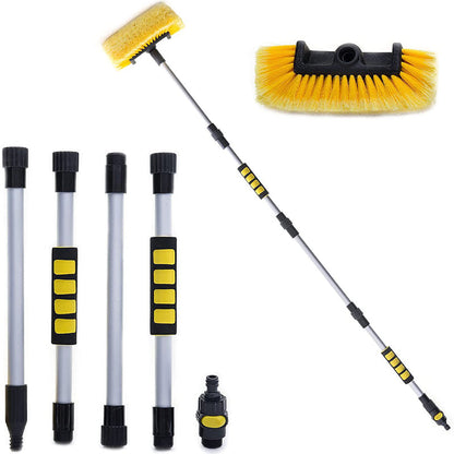 🧼 50 % DE RÉDUCTION POUR UNE DURÉE LIMITÉE ! 💦 Brosse de lavage de voiture télescopique – manche de 60", nettoyage à 360° ! 🚗