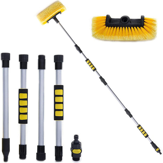 🧼 50 % DE RÉDUCTION POUR UNE DURÉE LIMITÉE ! 💦 Brosse de lavage de voiture télescopique – manche de 60", nettoyage à 360° ! 🚗