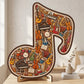 🎶 50% DE RÉDUCTION !! 🧩 Puzzle en Bois en Forme de Note de Musique