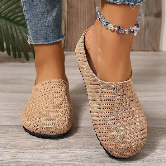 👡 Nouveautés 2026 : 50 % de réduction ! 💐 Mules sans lacets en maille respirante pour femme – Légères et rembourrées – Faciles à enfiler et à retirer, idéales pour les journées décontractées ou les petites courses – Aérées et confortables 🌸