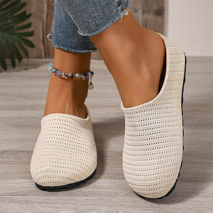 👡 Nouveautés 2026 : 50 % de réduction ! 💐 Mules sans lacets en maille respirante pour femme – Légères et rembourrées – Faciles à enfiler et à retirer, idéales pour les journées décontractées ou les petites courses – Aérées et confortables 🌸