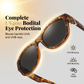 🏖️ Soldes d'été ☀️Grandes lunettes de soleil à porter par-dessus des lunettes de vue pour femmes💐