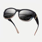 🏖️ Soldes d'été ☀️Grandes lunettes de soleil à porter par-dessus des lunettes de vue pour femmes💐
