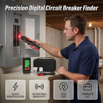 ⚡ PROMO LIMITÉE 50% DE RÉDUCTION ! 🔧 Kit de Détection de Disjoncteurs – Numérique, Test de Prises, NCV 🏠