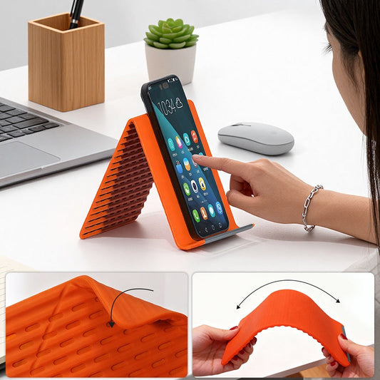 🏆 Dernier Jour Prix Spécial 17.99€ ! 📱 Support Téléphone Flexible en Silicone - Support Mains Libres Réglable✨