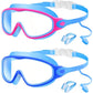 🏊 PROMO FLASH 50% ! 👓 Lunettes de natation anti-buée avec bouchons d'oreilles et pince-nez 🌊
