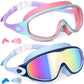 🏊 PROMO FLASH 50% ! 👓 Lunettes de natation anti-buée avec bouchons d'oreilles et pince-nez 🌊