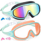 🏊 PROMO FLASH 50% ! 👓 Lunettes de natation anti-buée avec bouchons d'oreilles et pince-nez 🌊