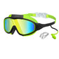 🏊 PROMO FLASH 50% ! 👓 Lunettes de natation anti-buée avec bouchons d'oreilles et pince-nez 🌊