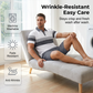 👕 50% DE RÉDUCTION ! 🩳 Ensemble deux pièces homme : chemise et short