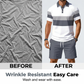👕 50% DE RÉDUCTION ! 🩳 Ensemble deux pièces homme : chemise et short