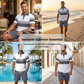 👕 50% DE RÉDUCTION ! 🩳 Ensemble deux pièces homme : chemise et short