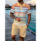 👕 50% DE RÉDUCTION ! 🩳 Ensemble deux pièces homme : chemise et short