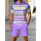 👕 50% DE RÉDUCTION ! 🩳 Ensemble deux pièces homme : chemise et short