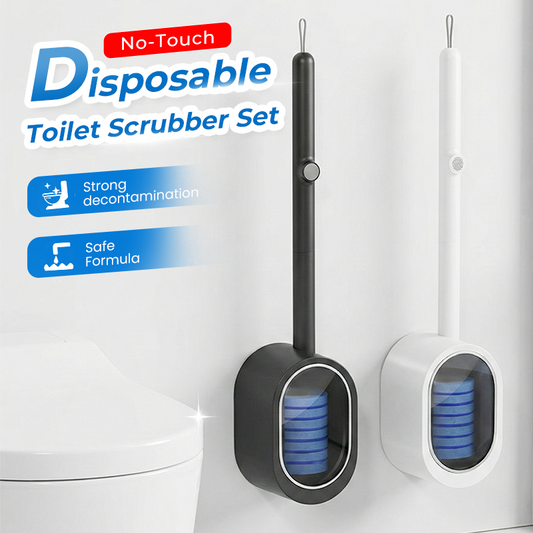 🏆  50 % DE RÉDUCTION EN CE MOMENT !  🚽 Lot de brosses de toilettes jetables sans contact