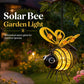 🐝 PROMO LIMITÉE 50% DE RÉDUCTION ! 🎁Deux achetés, un offert ☀️ Suspension Solaire Abeille Lumineuse – Ailes en Cœur, Métal, Résistant aux Intempéries 🌸