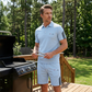 🏆 50 % DE RÉDUCTION EN CE MOMENT ! 🔥 Ensemble short et t-shirt à manches courtes décontracté pour homme