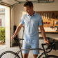 🏆 50 % DE RÉDUCTION EN CE MOMENT ! 🔥 Ensemble short et t-shirt à manches courtes décontracté pour homme