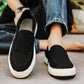 👟 PROMO LIMITÉE 50% DE RÉDUCTION ! ✨ Chaussures Slip-On en Toile Homme – Respirantes, Flexibles, Style Décontracté 🌿