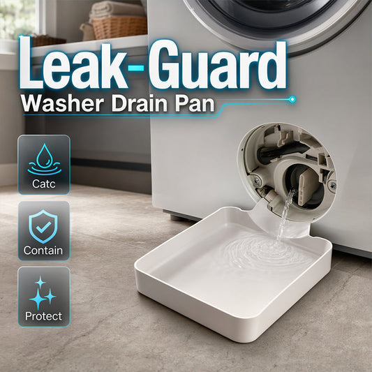 💧50% DE RÉDUCTION MAINTENANT ! ⚡ Bac Récupérateur pour Lave-Linge – Anti-Fuite, Capte Débordements, Sol Sec – Installation Facile