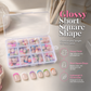 💅✨ Plus de 50 000 exemplaires vendus ! Ongles à coller Color Pop – Pose facile, couleurs éclatantes, manucure immédiate sans colle 🌈🎨