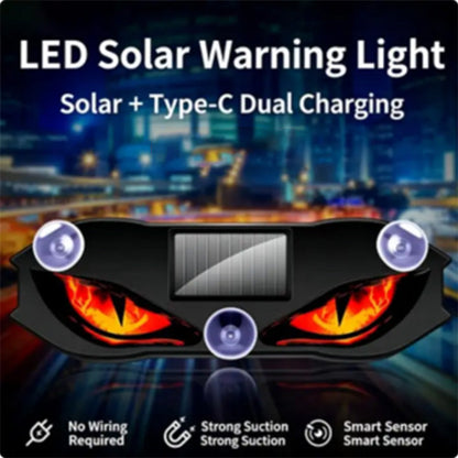 🚗Plus vous en achetez, plus vous économisez🔆 Feu d'avertissement LED à énergie solaire pour voiture🛡️