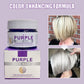 💜2 achetés 1 offert✨ Masque capillaire violet hydratant pour cheveux clairs, soin réparateur parfum longue durée anti-reflets jaunes ✨
