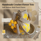 👜 50 % DE RÉDUCTION EN CE MOMENT ! 💐Sac fourre-tout à fleurs au crochet fait main 🌼✨