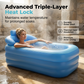 🏊‍♂️50 % de réduction le dernier jour🌊☀️Piscine gonflable isolée à trois couches
