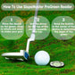 ⛳1 acheté, 1 offert🎁Niveau de lecture de green et marqueur de balle Precision Golf