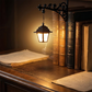 Serre-livres Lampadaire Rétro Miniature avec Lumière