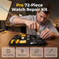 ⌚ 50 % DE RÉDUCTION EN CE MOMENT ! 🔧 Kit complet de réparation de montres – 72 pièces, tous les outils nécessaires pour ouvrir, ajuster et réparer chez soi 💎✨